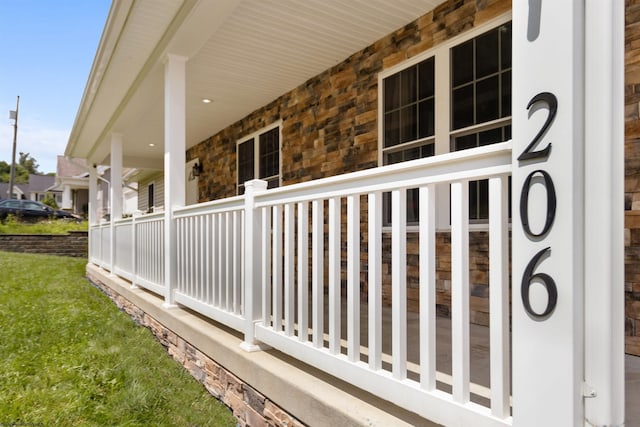 206 Angel Falls Way, Morgantown, WV 26508 - view of patio / terrace
