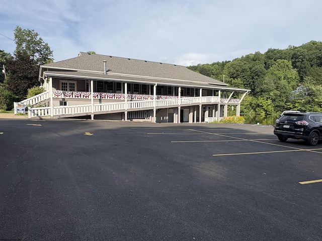 1998 Lake Floyd Cir, Bristol, WV 26426 - view of uncovered parking lot