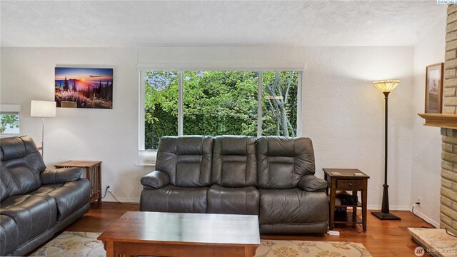 863 S Meadowlark Ln, Othello, WA 99344 - living room featuring wood finished floors, plenty of natural light, and baseboards
