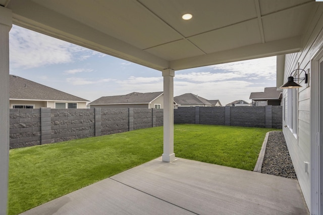 8509 Ashen Dr, Pasco, WA 99301 - fenced backyard with a patio