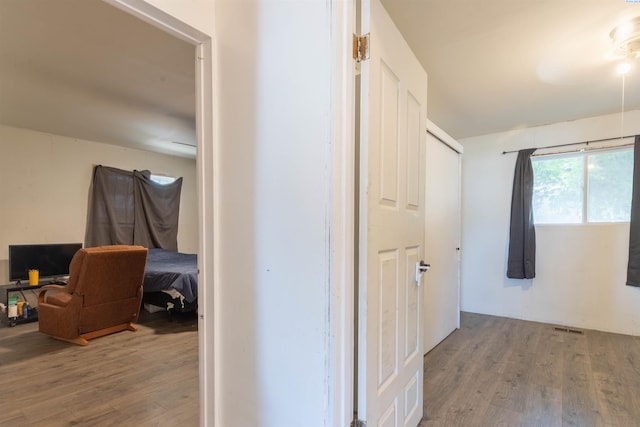 208 E 2nd, La Crosse, WA 99143 - hall with wood finished floors