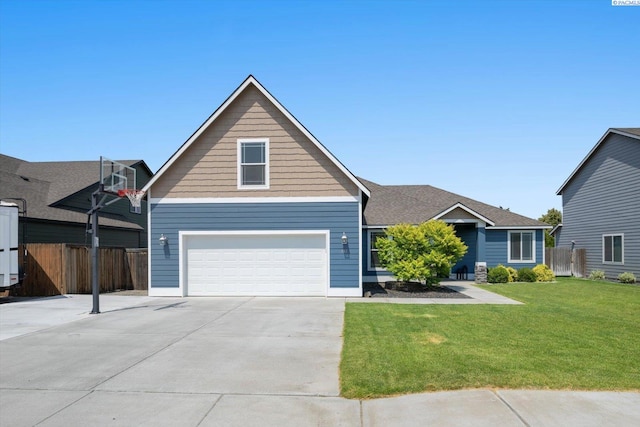 882 Pikes Peak Dr, West Richland, WA 99353 - view of front of property featuring an attached garage and concrete driveway