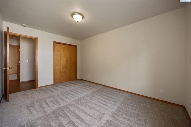 3438 S Buntin Ct, Kennewick, WA 99337 - unfurnished bedroom with carpet flooring, a closet, and baseboards