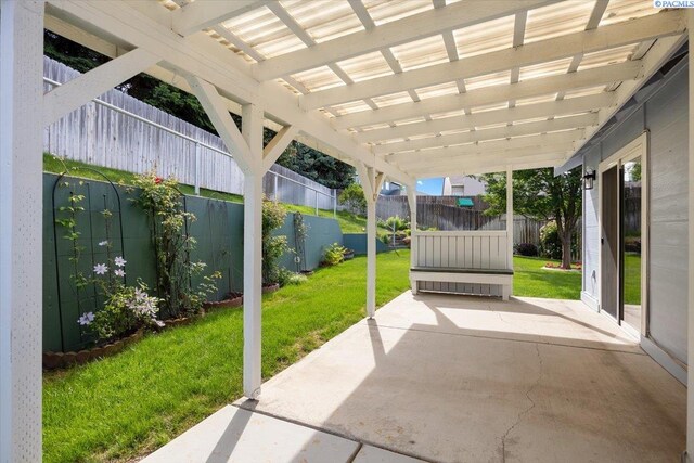 3438 S Buntin Ct, Kennewick, WA 99337 - view of patio with a pergola