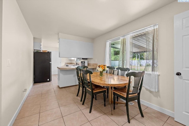 1807 Stevens Dr, Richland, WA 99354 - dining area featuring baseboards and light tile patterned floors