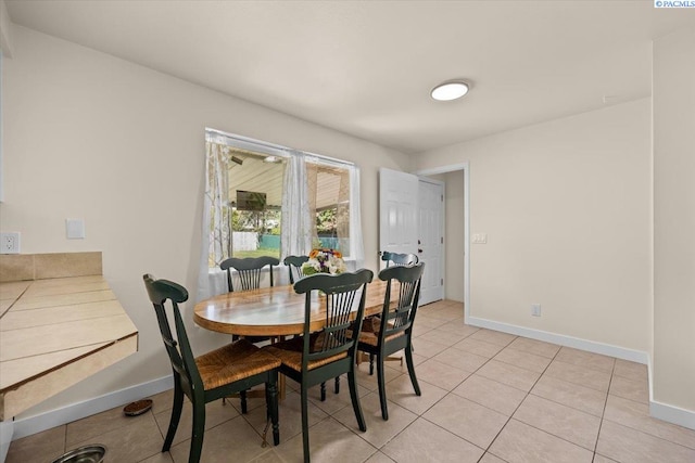 1807 Stevens Dr, Richland, WA 99354 - dining room with baseboards and light tile patterned flooring