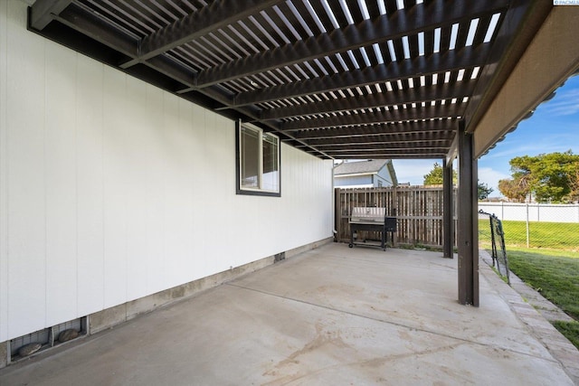 326 Casi Ct, Prosser, WA 99350 - view of patio featuring grilling area, fence, and a pergola