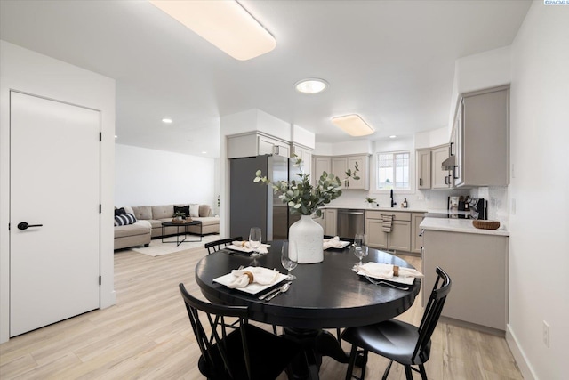 326 Casi Ct, Prosser, WA 99350 - dining area featuring recessed lighting and light wood-style flooring