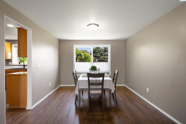 5501 Maui Ct, West Richland, WA 99353 - dining room with dark wood-type flooring and baseboards
