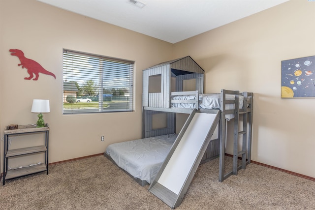 615 N Larkspur Dr, Othello, WA 99344 - bedroom featuring carpet, visible vents, and baseboards