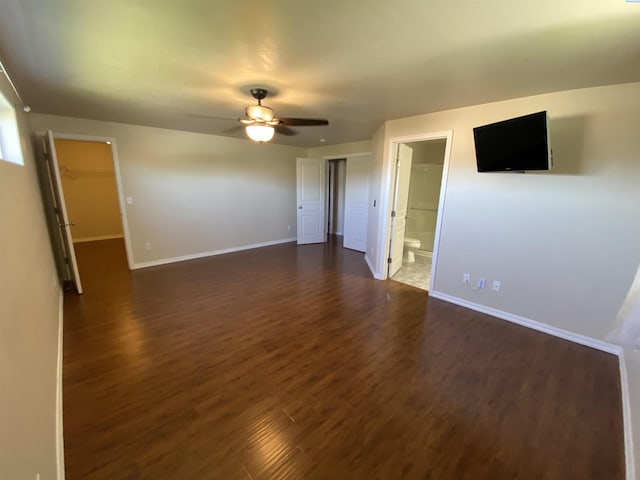 2002 Diamond Head Way, West Richland, WA 99353 - empty room featuring dark wood-style flooring and ceiling fan