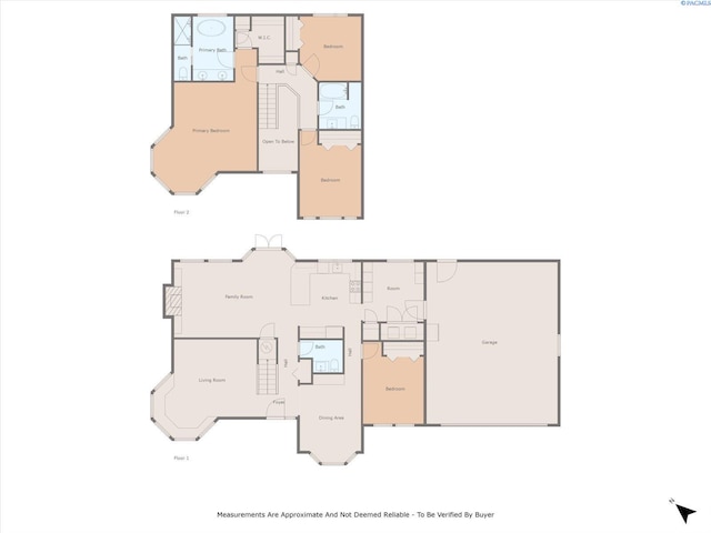10219 W Argent Rd, Pasco, WA 99301 - view of floor plan / room layout