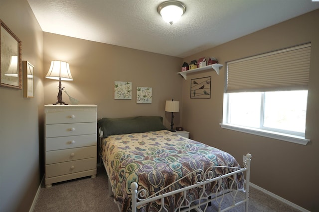 1135 SW Lost Trail Dr, Pullman, WA 99163 - carpeted bedroom featuring baseboards and a textured ceiling