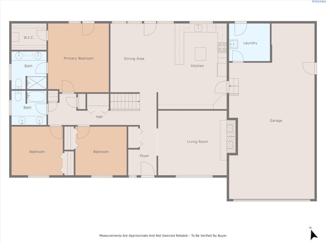 2714 W John Day Ave, Kennewick, WA 99336 - room layout