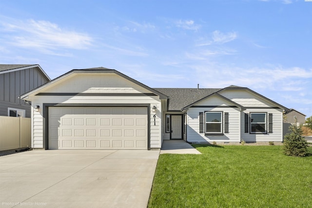 7054 W 25th Ave Unit Lot20, Kennewick, WA 99338 - ranch-style home with an attached garage, driveway, and roof with shingles