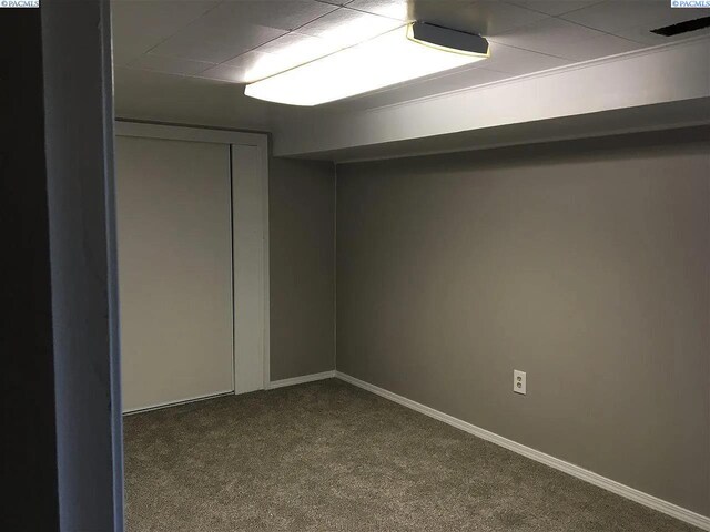 1529 Mcpherson Ave, Richland, WA 99352 - finished basement featuring baseboards and dark carpet