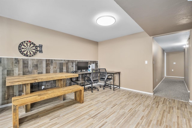 3501 W 42nd Ave, Kennewick, WA 99337 - office area featuring wood finished floors and baseboards