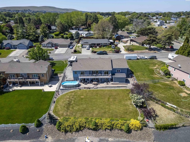 4221 S Fir St, Kennewick, WA 99337 - bird's eye view featuring a residential view