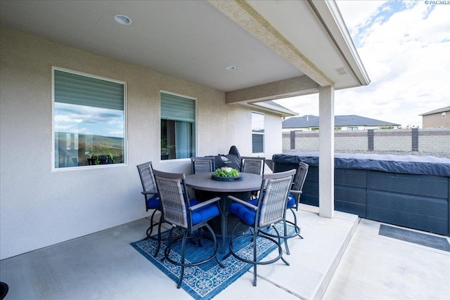 87021 Summit View Dr, Kennewick, WA 99338 - view of patio / terrace featuring outdoor dining space