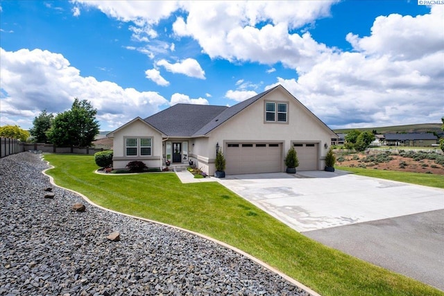 87021 Summit View Dr, Kennewick, WA 99338 - traditional home with stucco siding and driveway