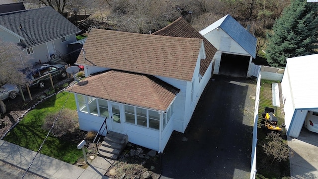 419 W A Ave, Colfax, WA 99111 - view from above of property