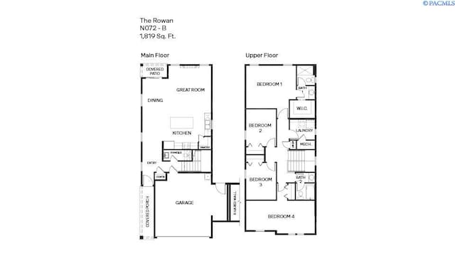 688 S Zeelar St, Kennewick, WA 99336 - home floor plan