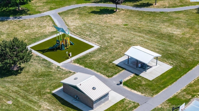 1209 W Canyon Lakes Dr, Kennewick, WA 99337 - bird's eye view of a recreational park