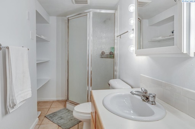 1706 Gaillard Pl, Richland, WA 99354 - full bathroom with toilet, a shower stall, and vanity