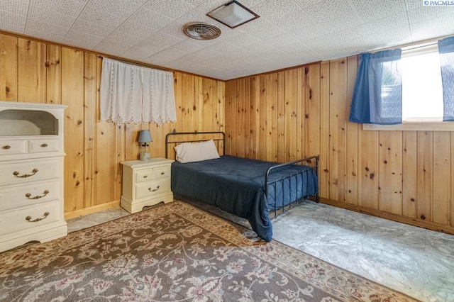 1706 Gaillard Pl, Richland, WA 99354 - bedroom featuring wood walls and baseboards