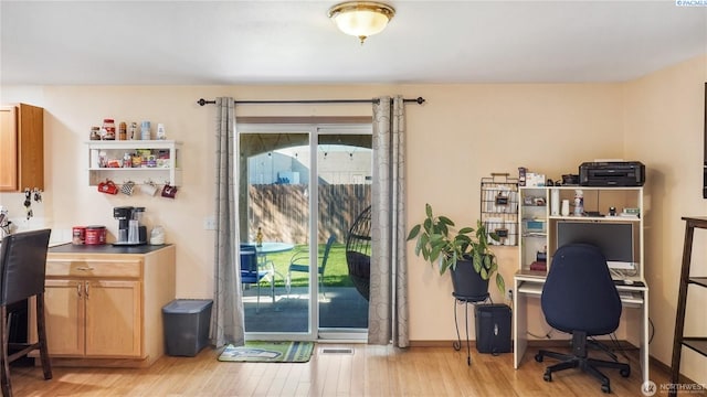 235 E Lilac Pl, Othello, WA 99344 - office with light wood finished floors
