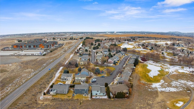 birds eye view of property featuring a residential view