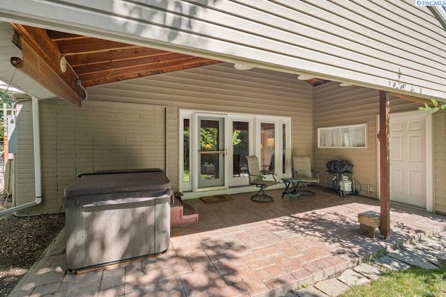 835 SE Spring St, Pullman, WA 99163 - view of patio with a hot tub