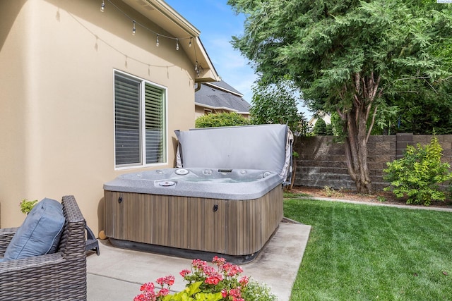 439 Cherry Blossom Loop, Richland, WA 99352 - view of patio / terrace featuring a hot tub