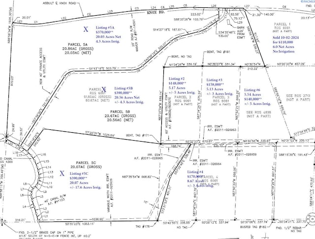 Listing photo 2 for TBD Knox Rd Unit A 5B & 5C # 5A-C, Benton City WA 99320