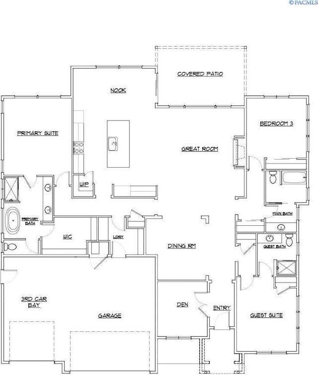 12101 Vincenzo Dr, Pasco, WA 99301 - floor plan