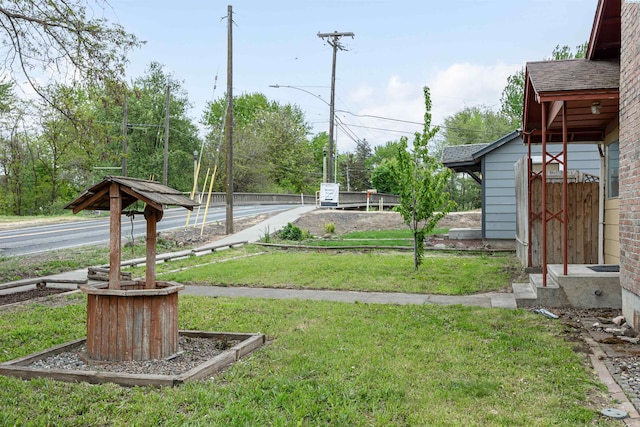 view of yard