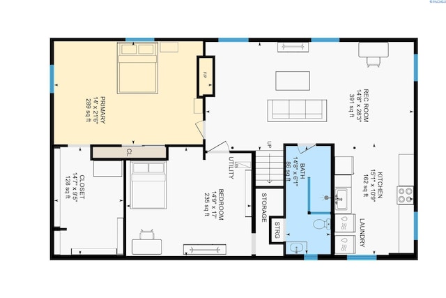 1506 Wilson St, Richland, WA 99354 - view of home floor plan