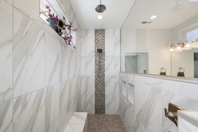 3905 Orchard St, West Richland, WA 99353 - full bath with walk in shower