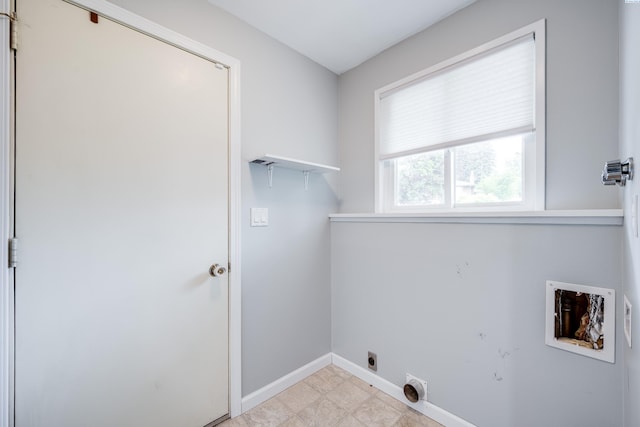 1315 NW Haven Cir, Pullman, WA 99163 - washroom with hookup for a washing machine, hookup for an electric dryer, and baseboards