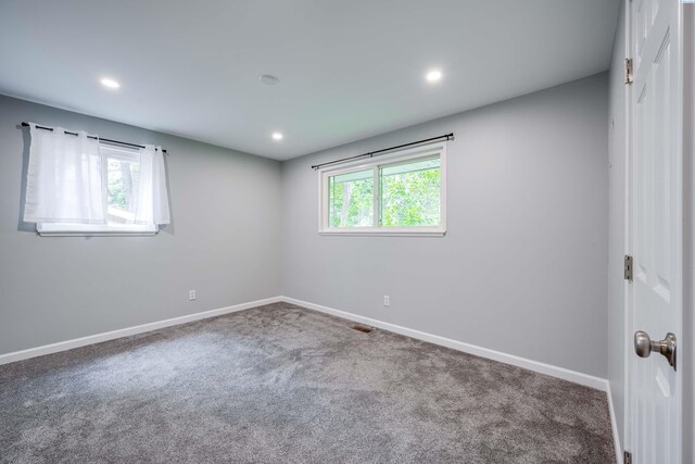1315 NW Haven Cir, Pullman, WA 99163 - carpeted spare room with baseboards and recessed lighting