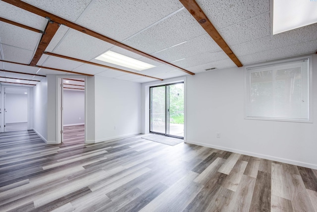 1315 NW Haven Cir, Pullman, WA 99163 - spare room featuring wood finished floors and baseboards