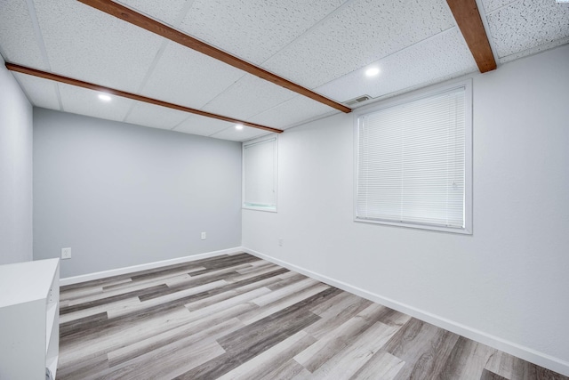1315 NW Haven Cir, Pullman, WA 99163 - finished basement featuring recessed lighting, wood finished floors, and baseboards