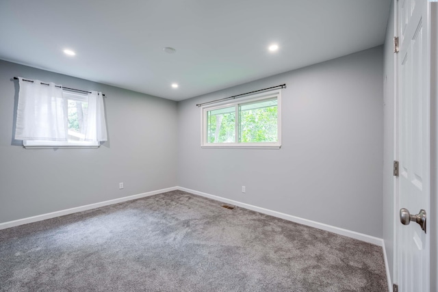 1315 NW Haven Cir, Pullman, WA 99163 - carpeted spare room with baseboards and recessed lighting