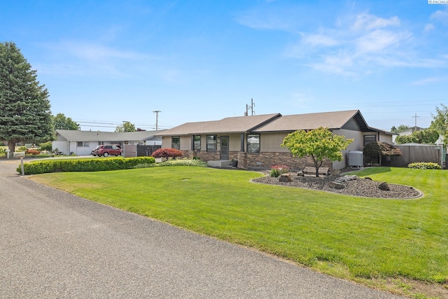 4016 W Ruby, Pasco, WA 99301 - ranch-style house featuring stone siding
