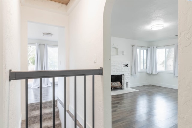 615 SW Winter Cir, Pullman, WA 99163 - hall featuring wood finished floors and baseboards
