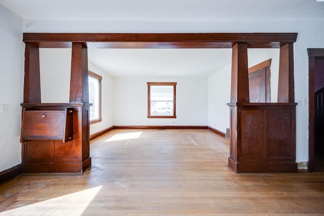 212 C St, Endicott, WA 99125 - empty room featuring light wood finished floors