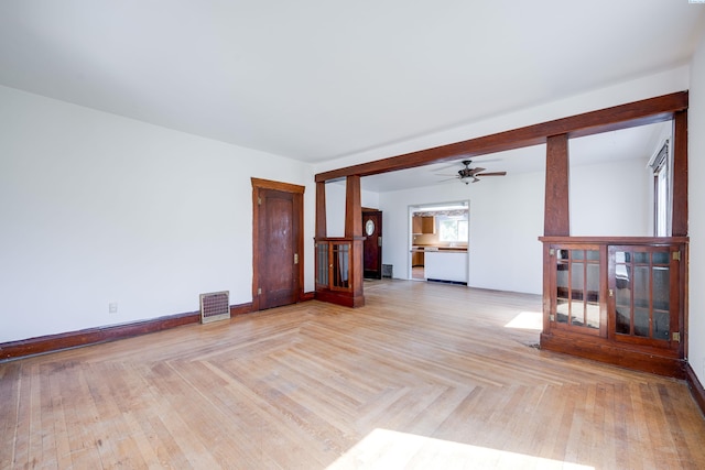 212 C St, Endicott, WA 99125 - spare room featuring a ceiling fan and baseboards