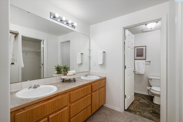 1713 W 39th Ave, Kennewick, WA 99337 - full bath featuring double vanity and toilet