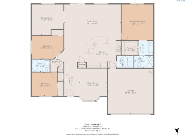 1713 W 39th Ave, Kennewick, WA 99337 - view of home floor plan