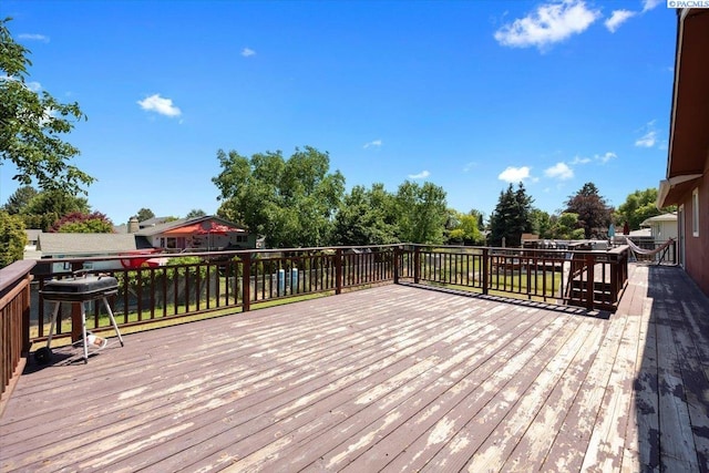 2132 Cascade Ave, Richland, WA 99354 - view of wooden deck
